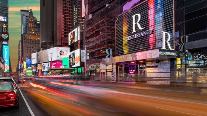 Renaissance New York Times Square Hotel Two Times Square 714 Seventh Avenue at W 48th St New York, NY 10036