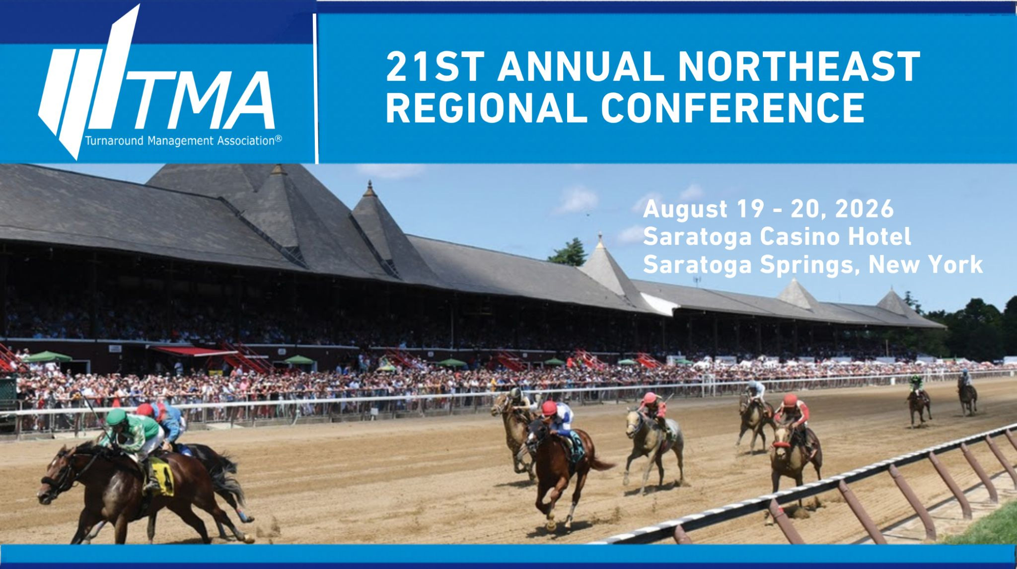 2026 TMA 19th Annual Southwest Regional Conference | May 13-14, 2026 | Saratoga Casino Hotel, Saratoga Springs, NY